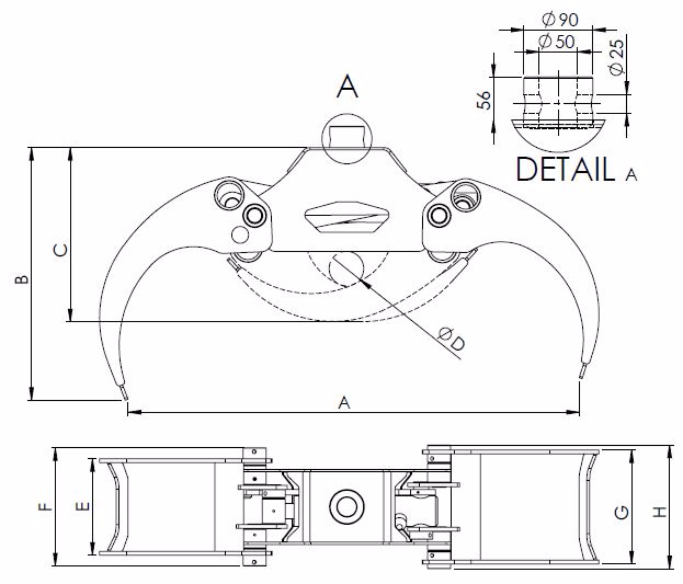 Grapples — BMF Forestry Trailers & Cranes